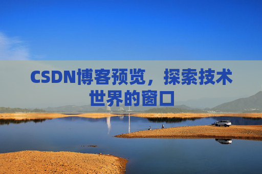 CSDN博客预览，探索技术世界的窗口